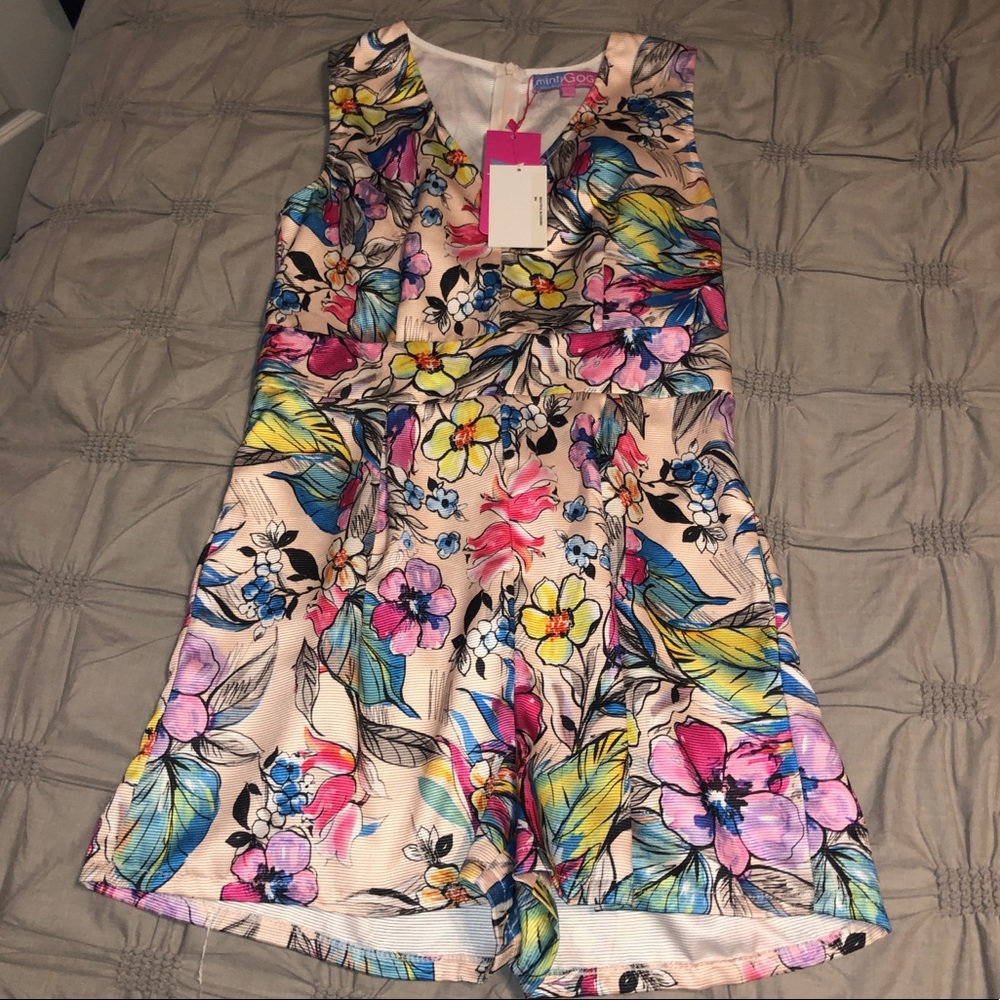 Floral romper